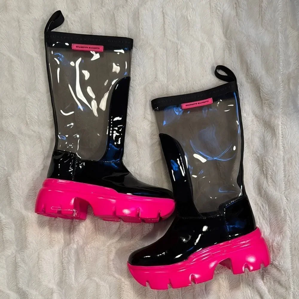 New Giuseppe Zanotti Apocalypse Riot Boots Size 38 / US 8